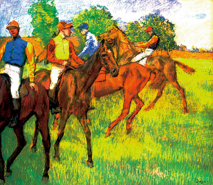  埃德加·德加 Edgar Degas—— 骑马者 (6)